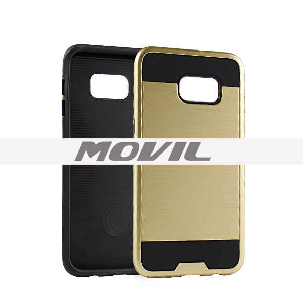 NP-2628 PU de TPU con ranura para tarjeta para Samsung Galaxy S6 Edge Plus-2